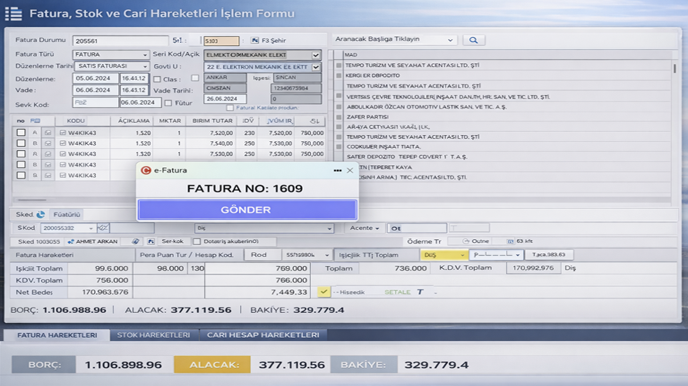 IATA SCF Havayolu Acente Sistemi